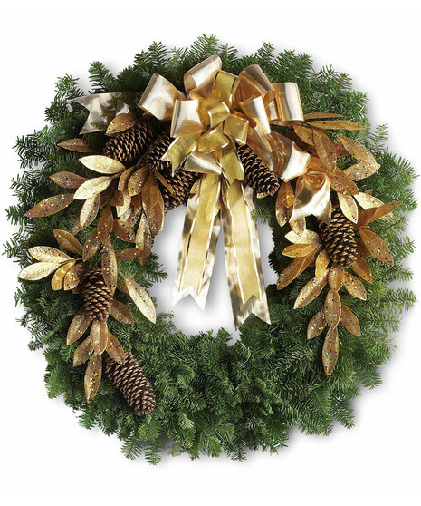 Glitter & Gold Wreath