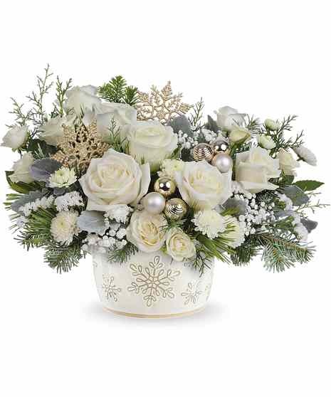 Starry Snowflakes Centerpiece